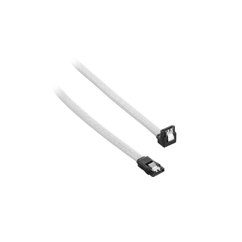 Cavo cablemod modmesh sata 3, 30cm, bianco (dritto/angolato)