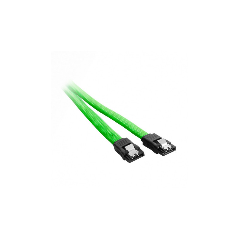 Cavo sata 3 cablemod modmesh serial ata 150/300/600 60cm verde chiaro