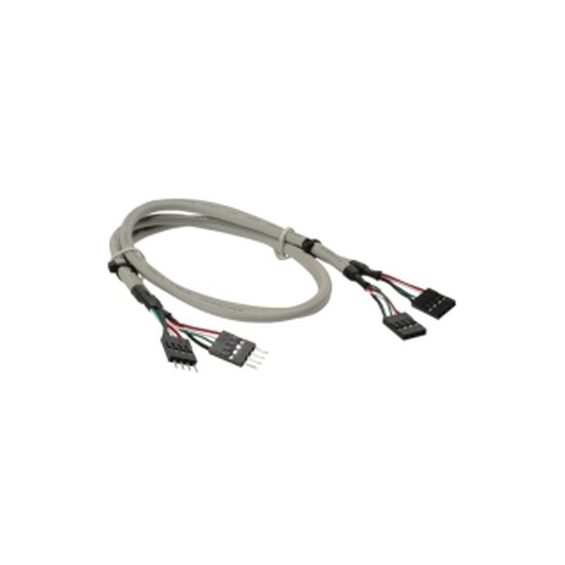 Cavo inline usb 2.0 estensione interna, 2x30cm [33440c]