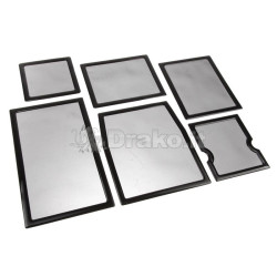 Set filtro antipolvere demciflex per cooler master haf xm nero/nero