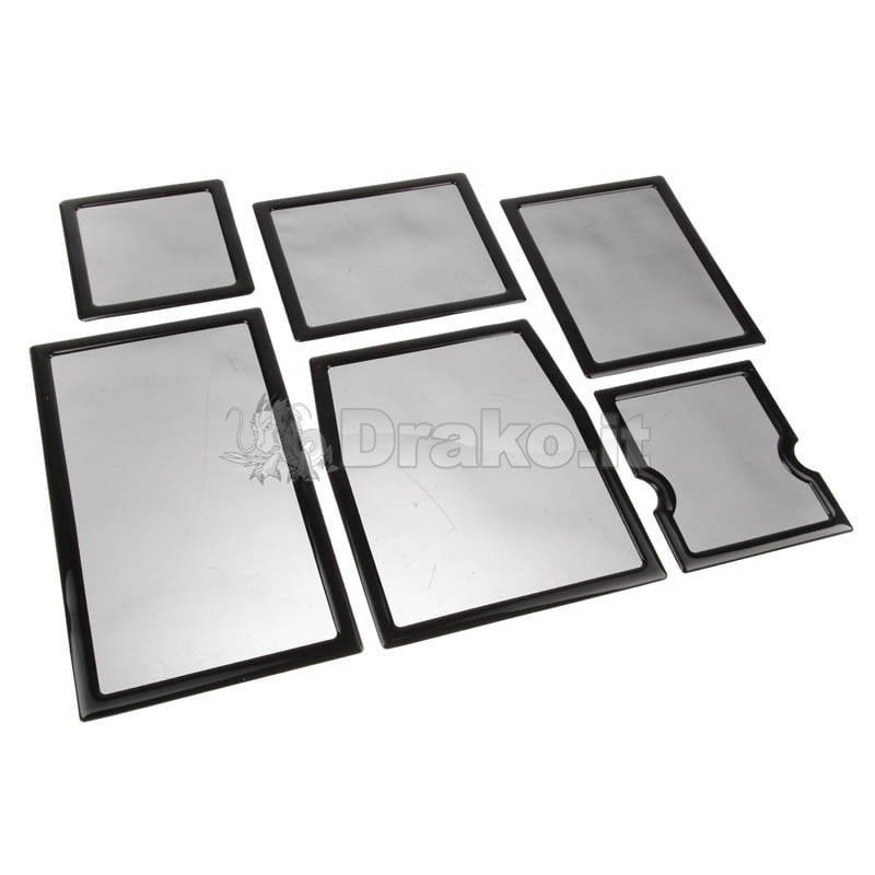 Set filtro antipolvere demciflex per cooler master haf xm nero/nero