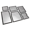 Set filtro antipolvere demciflex per cooler master haf xm nero/nero