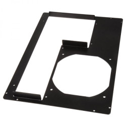 Pannello posteriore dimastech per pc micro-atx 5 slot nero