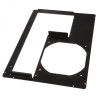 Pannello posteriore dimastech per pc micro-atx 5 slot nero