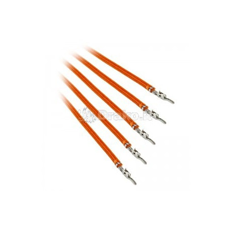 Cavo bitfenix alchemy 2.0 psu 5x 60cm arancione [bfx-alc-60cmlo-rp]
