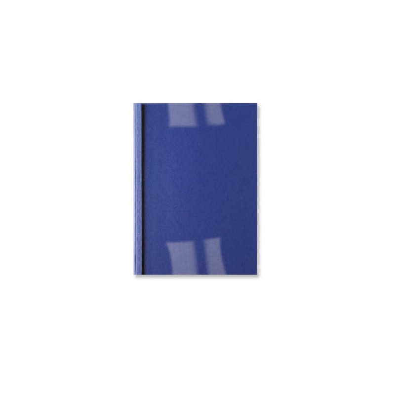 100 cartelline termiche 3mm blu business line leather [ib451010]