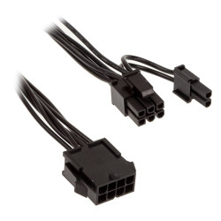 Adattatore kolink 4+4pin a 6+2-pin-pcie 3.5cm nero