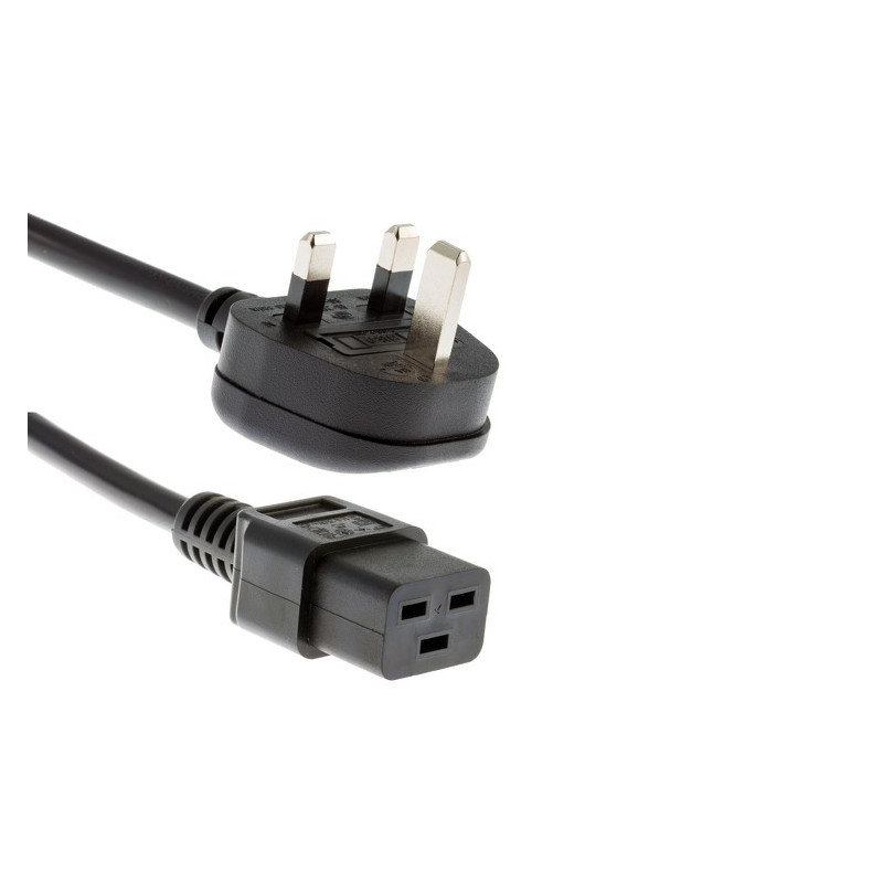 Cavo di alimentazione kolink premium uk (tipo g) sulla spina del