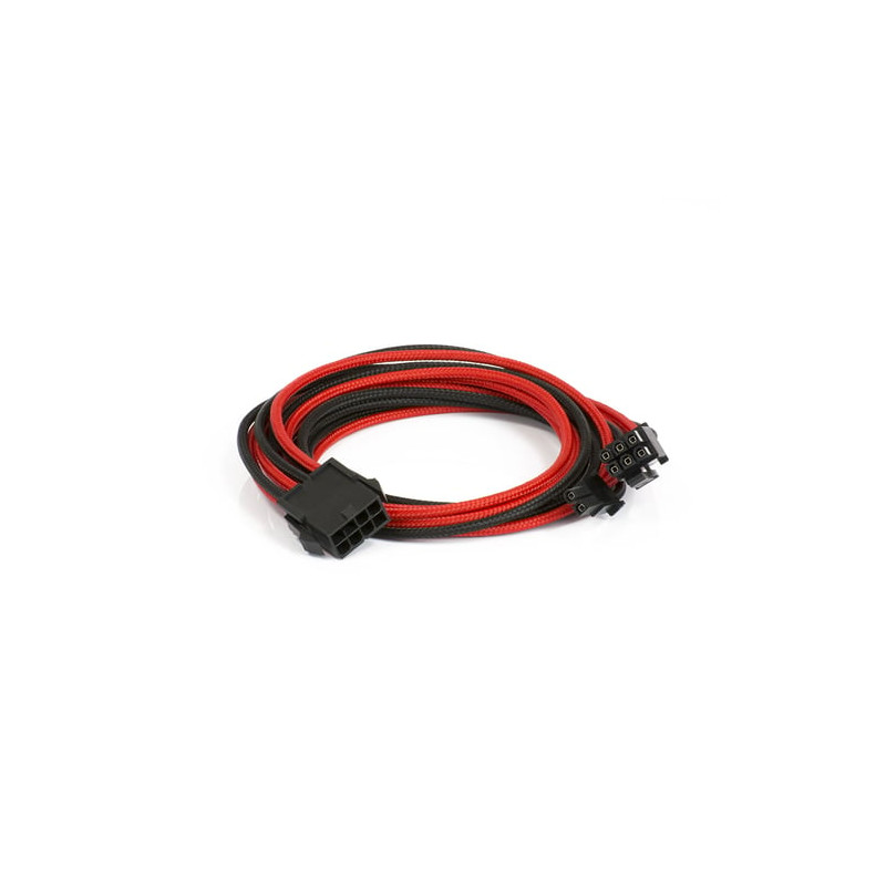 Cavo phanteks 6+2-pin pcie 50cm - rosso