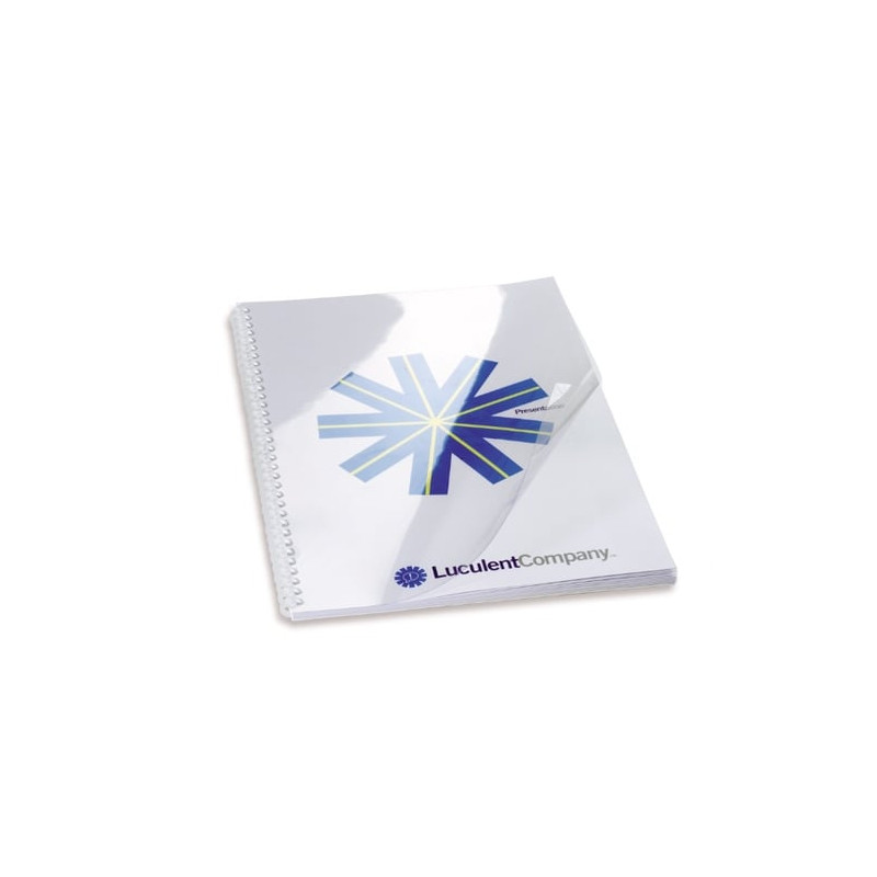 100 copertine hi-clear 180mic a4 trasparente neutro [ce011880e]