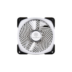 Ventola 120x120 silverstone ap124 rgb indirizzabile nero [sst-ap124-argb]