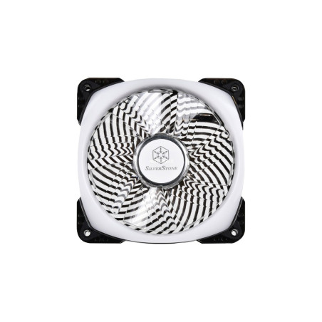 Ventola 120x120 silverstone ap124 rgb indirizzabile nero [sst-ap124-argb]