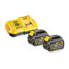 Batterie dewalt con caricabatterie per dewalt xr [dcb118t2]
