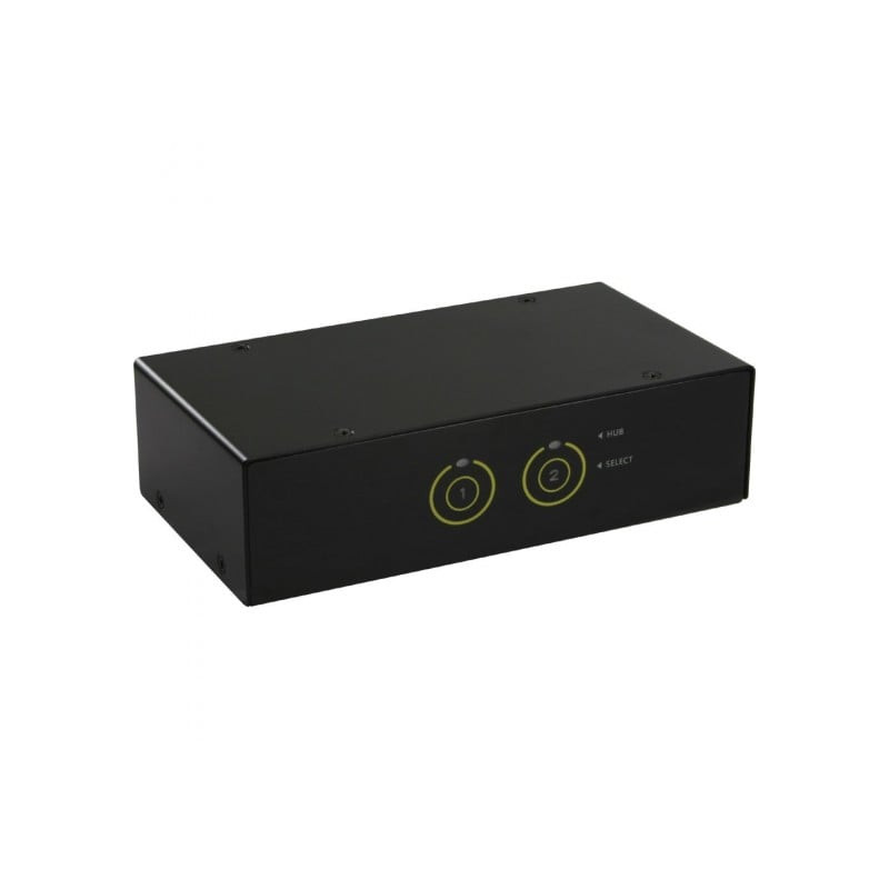 Switch kvm inline 2 porte, usb 3.0 hdmi audio, hub usb 3.0, kit cavi