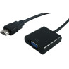 Adattatore roline/value hdmi-vga m/f con