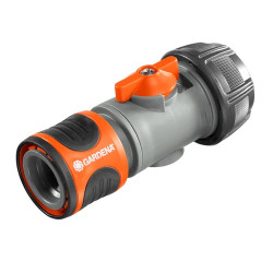 Raccordo tubo gardena con valvola di regolazione 19mm (3/4) [02943-20]