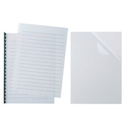 100 copertine video a4 r15 140mic trasparente cristallo [521416]