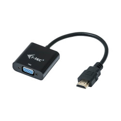 Adattatore i-tec hdmi a vga, full hd 1920x1080/60 hz, 15cm m/f