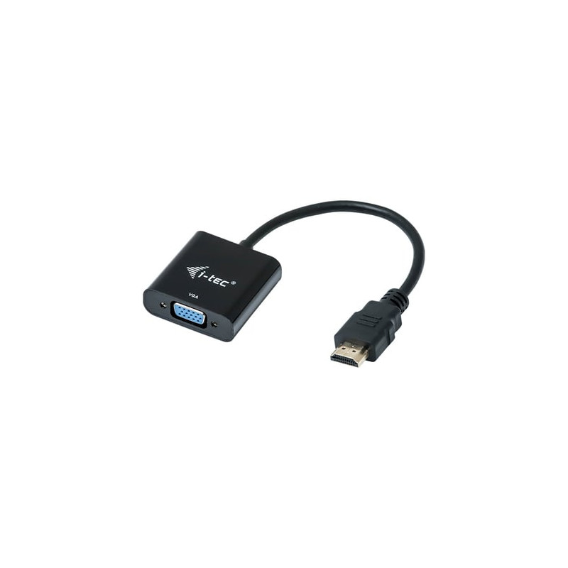 Adattatore i-tec hdmi a vga, full hd 1920x1080/60 hz, 15cm m/f