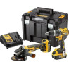 Set utensili dewalt 18v combo (trapano avvitatore/smerigliatrice