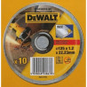 Disco da taglio dewalt acciaio inossidabile 125mmx1.2mm [dt42340tz-qz]