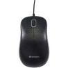 verbatim silent mouse usb ottico nero [49024]
