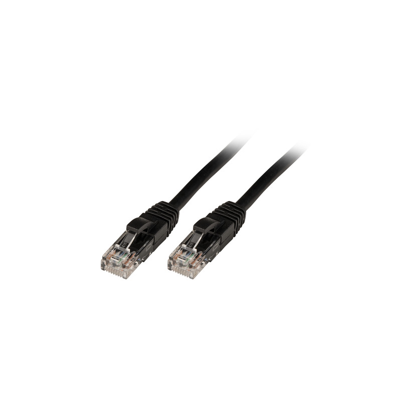 Cavo di rete lindy cat.6 u/utp nero 1m [48077]