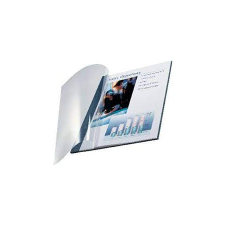 Scatola 10 copertine impressbind 10,5mm nero flessibile [74140095]