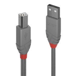 Cavo lindy usb 2.0 tipo a a b 3m [36684]