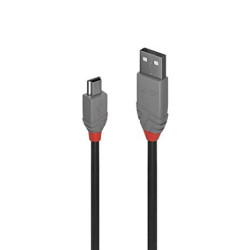 Cavo lindy usb 2.0 tipo a a mini-b 5m [36725]