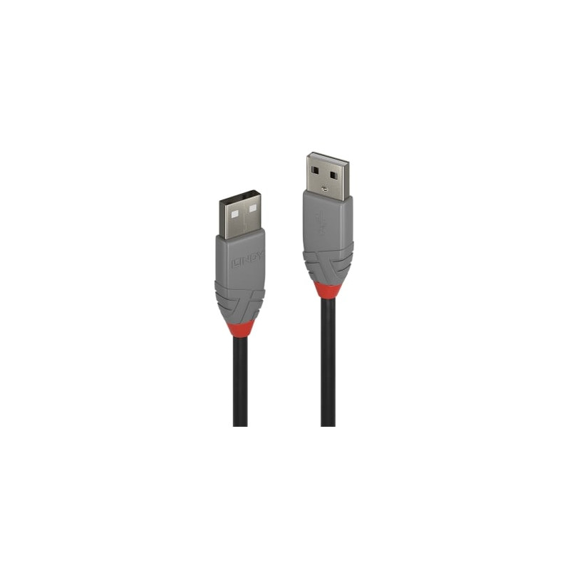 Cavo lindy usb 2.0 tipo a anthra line 3m [36694]