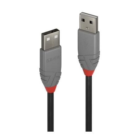 Cavo lindy usb 2.0 tipo a anthra line 3m [36694]