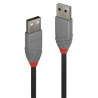 Cavo lindy usb 2.0 tipo a anthra line 3m [36694]