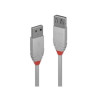 Cavo lindy usb 2.0 tipo a anthra line 0.2m [36710]