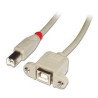 Cavo lindy usb 2.0 type-b 4 pin a type-b 4 pin m/f 0.5m [31800]