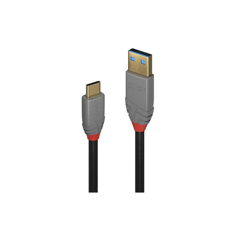 Cavo lindy usb 3.1 tipo a a c 5a pd, 1m [36911]