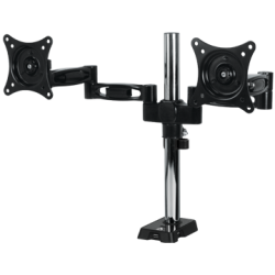 Supporto monitor arctic dual z2 con usb-hub nero [aemnt00053a]