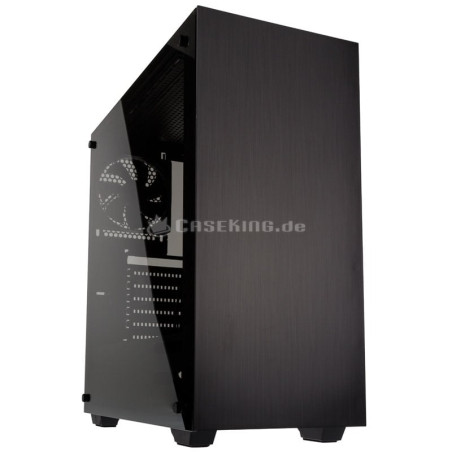 Case kolink stronghold midi-tower in vetro temperato