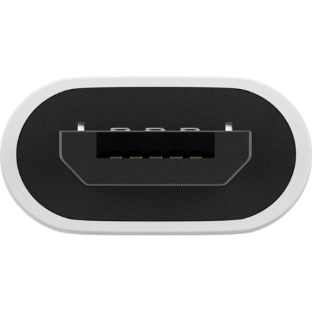Adattatore goobay 55550 usb micro-b a usb-c m/f bianco