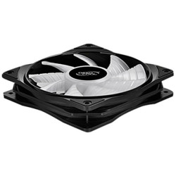 Ventola 120x120 deepcool rf 120, set 3 pezzi [dpfrgbrf1203c]