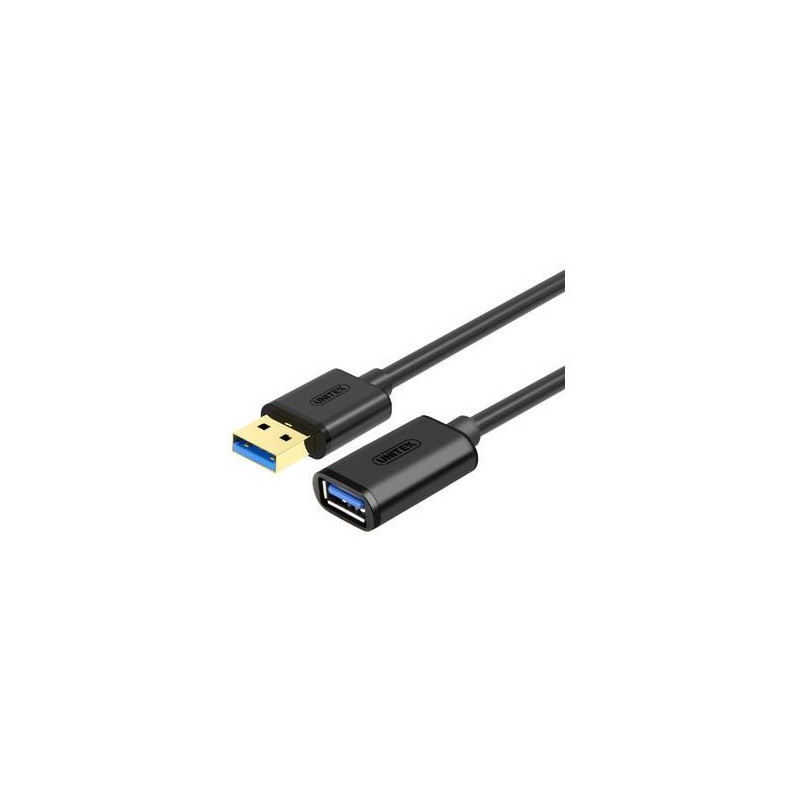 Cavo unitek y-c456gbk usb usb3.0 am-af, 0.5m [y-c456gbk]