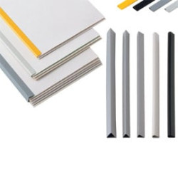 Sacchetto 20 dorsi rilegafogli dorsei 5mm bianco [61000501]