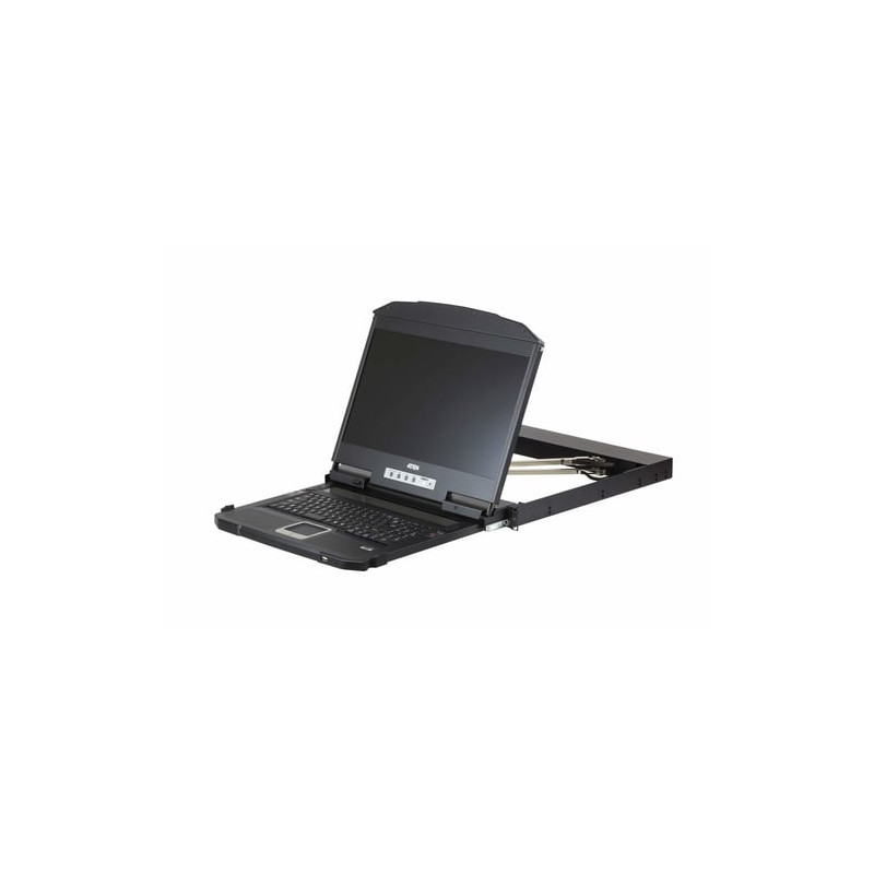 Console lcd dual rail aten cl3800nw hdmi dvi vga a doppia profondita'