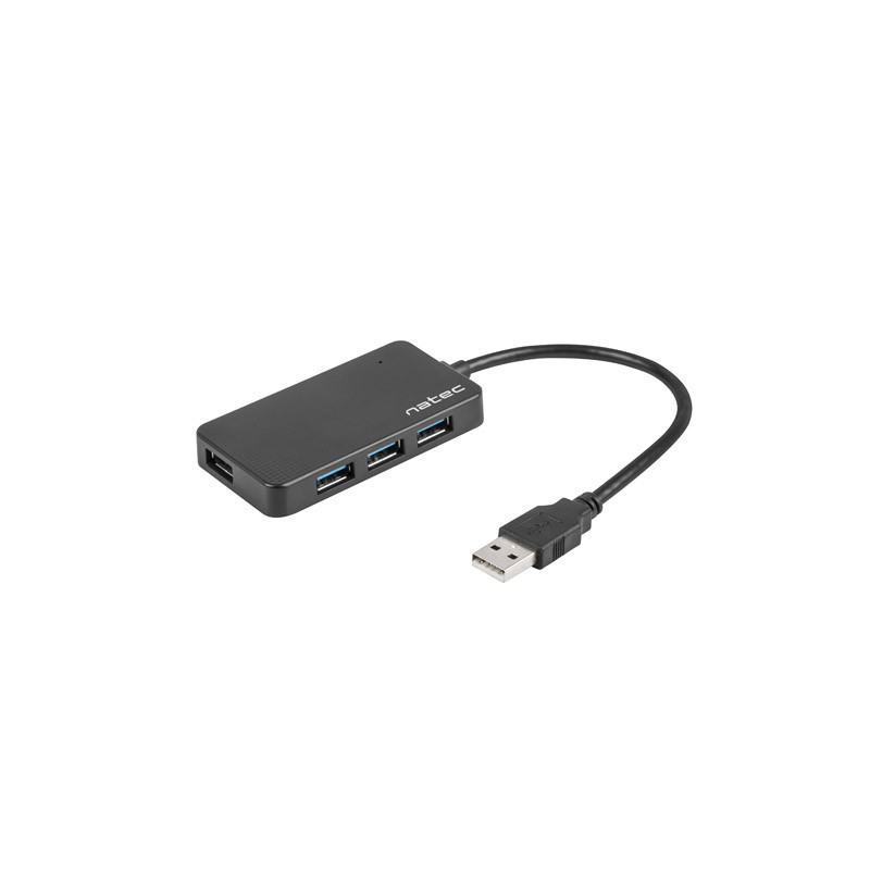 Hub usb natec usb 3.0 falena 4porte nero [nhu-1342]