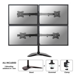 Supporto monitor newstar neomounts desk mount (10 - 27'')