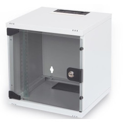 Armadio rack a muro digitus 10" 6u grigio [dn-10-set-1]