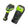 Lettore codice a barre zebra, wireless, nero e verde, 1d 2d, bluetooth