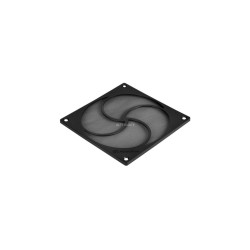 Filtro ventole antipolvere silvstone hiflow 120x120mm nero