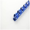 Scatola 100 dorsi spirale 10mm blu 21 anelli [4028235]