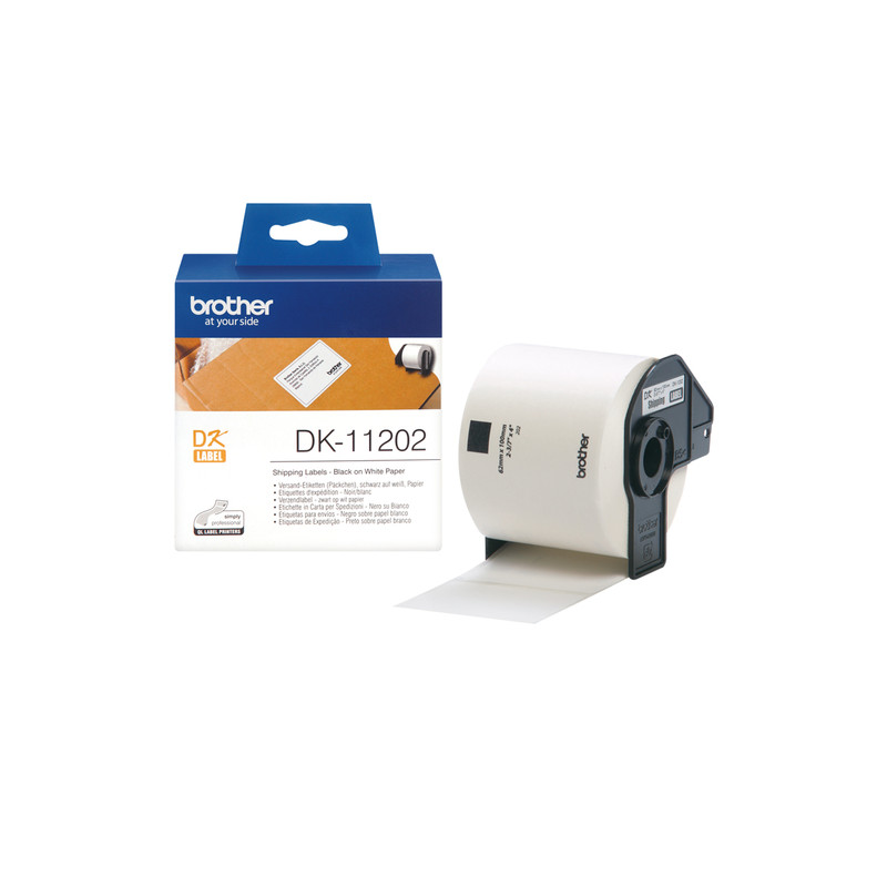 Nastro etichette brother, 62x100mm, 300pz [dk11202]